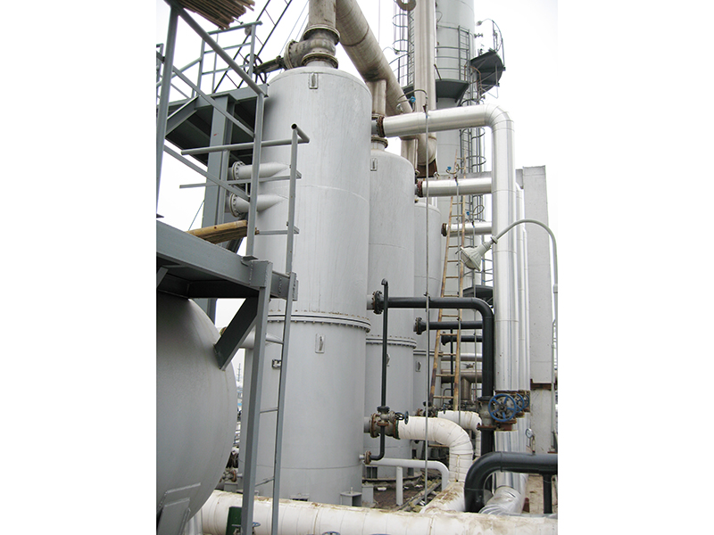 粗苯冷凝冷卻器現(xiàn)場(chǎng)